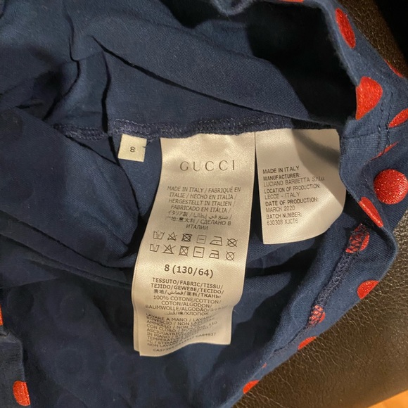 GUCCI Kids T-Shirt (size 8) - Picture 3 of 5